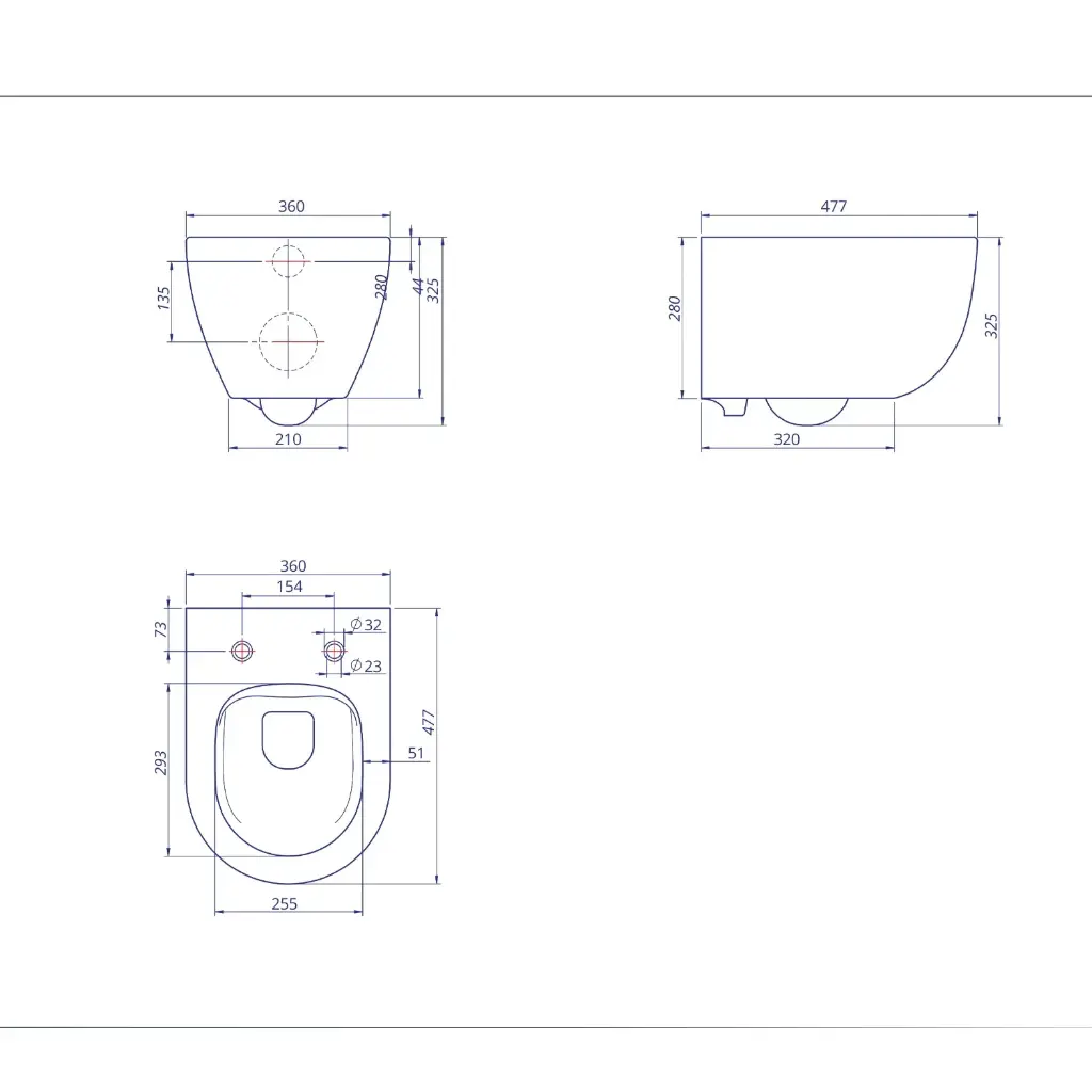 toilet_bella_48cm_wall_hang_rimless_bidet_koud_water_hoogglans_wit_badkamertien-2-high.webp