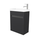 [10121331] Leiden toiletmeubel (Mat zwart) 41