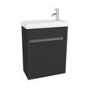 [10121331] Leiden toiletmeubel (Mat zwart) 43