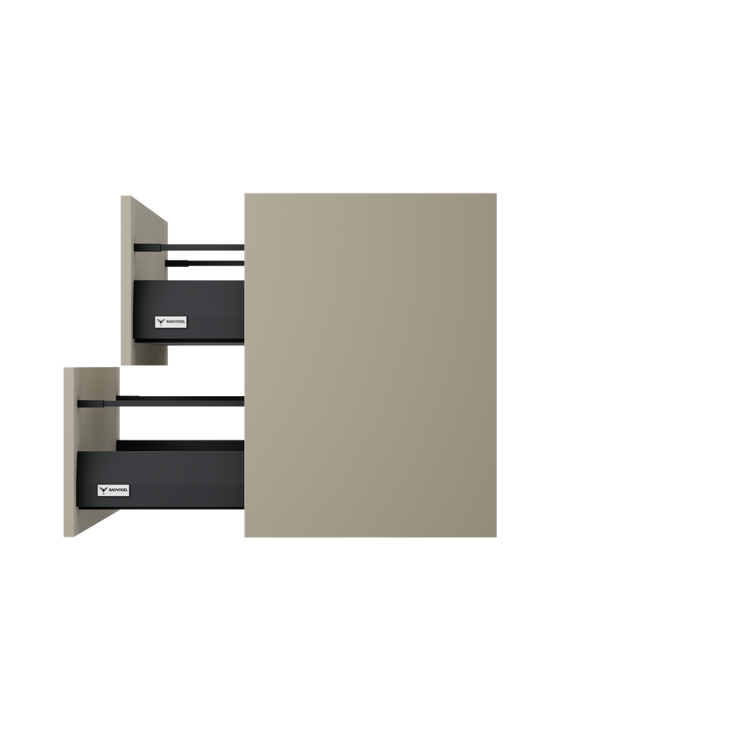 [10115276] Sloten wastafelonderkast (Taupe, 60 cm) 6