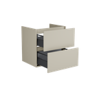 [10115276] Sloten wastafelonderkast (Taupe, 60 cm) 2