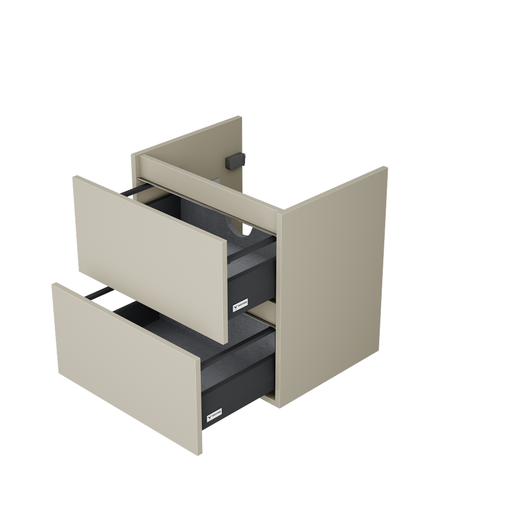 [10115276] Sloten wastafelonderkast (Taupe, 60 cm) 5