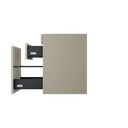 [10115366] Rotterdam wastafelonderkast (Taupe, 60 cm) 6