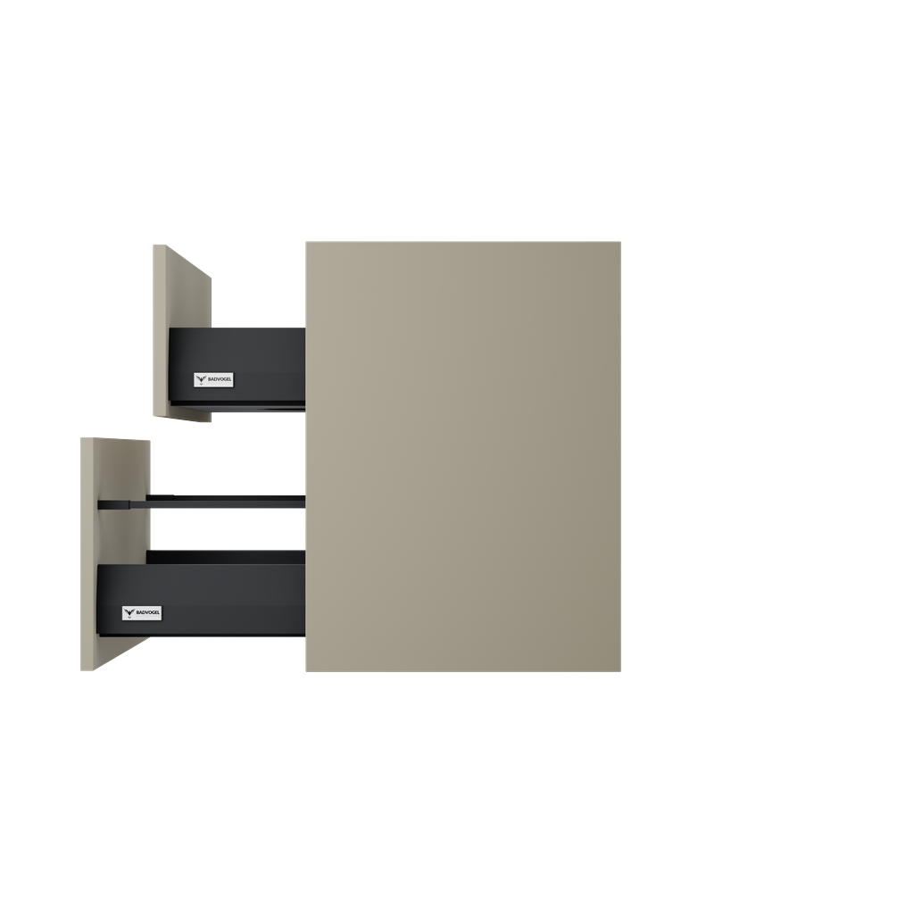Horn wastafelonderkast (60 cm, Taupe) 6