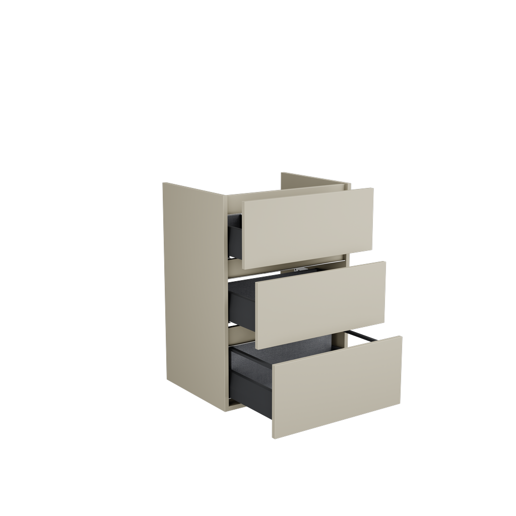 Edam wastafelonderkast (60 cm, Taupe) 2