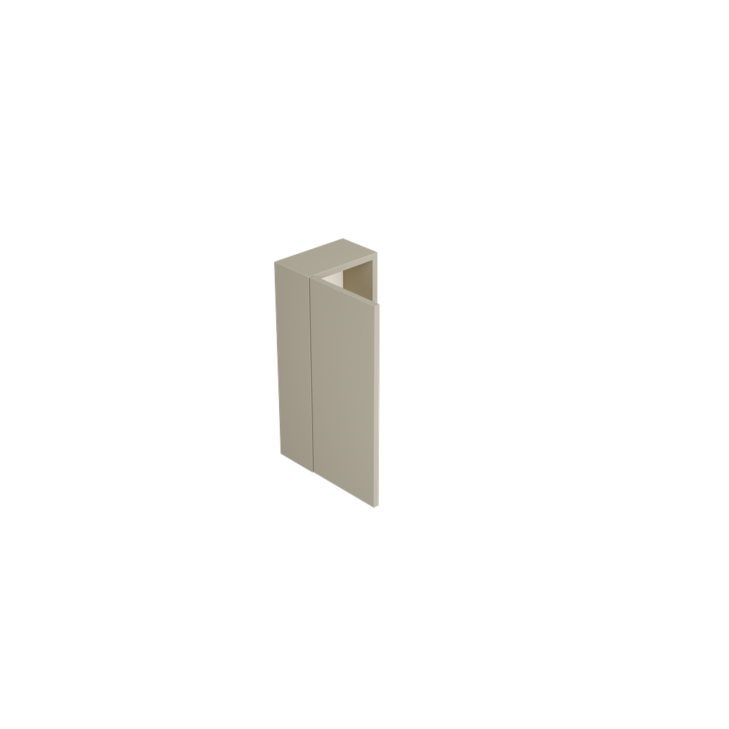[10606299] Naarden hogekast (Taupe, 60 cm)